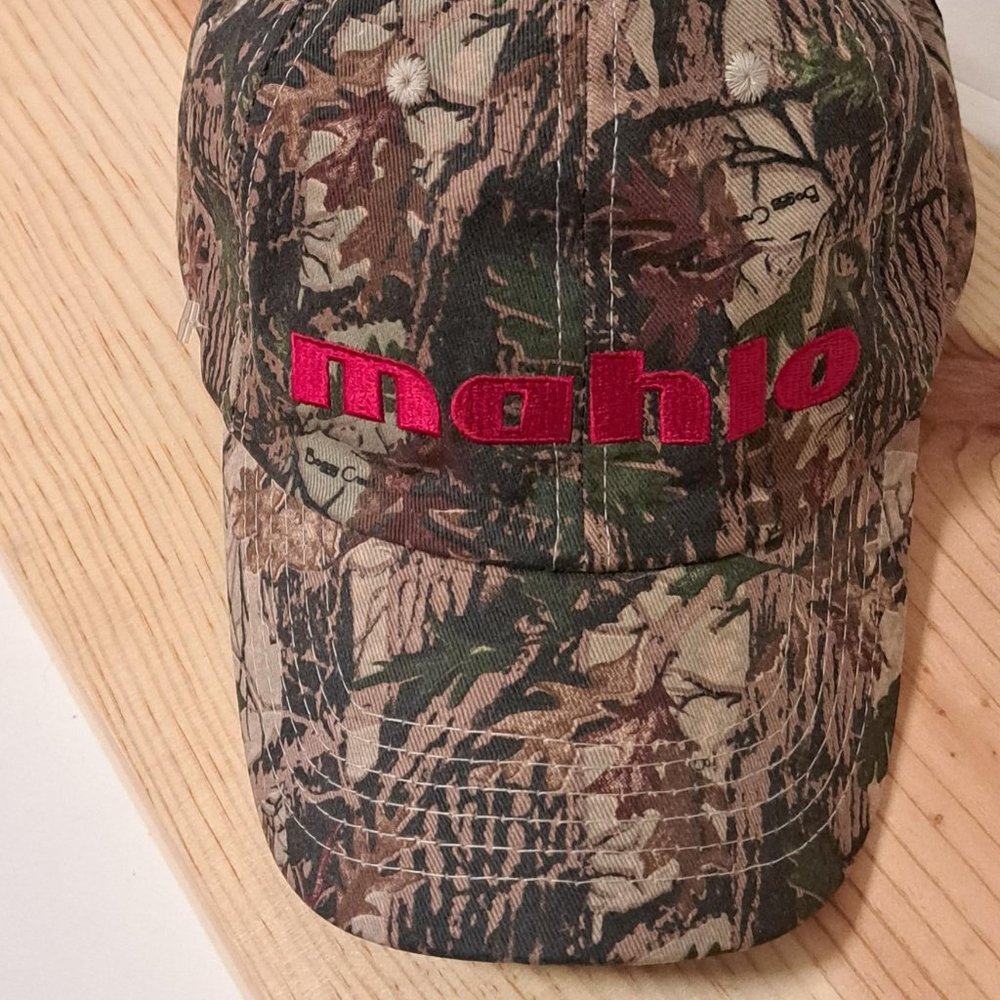 Mahlo Camo Trucker's Cap NWOT